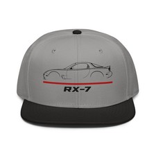 For RX-7 2002 Fans Cap Car Snapback Hat Birthday Gift Racing Auto Enthusiast