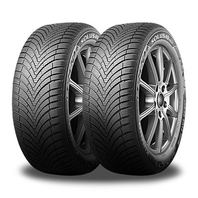 2 Kumho Solus 4S HA32 215/55R16 97V All Weather Season Snow Ready 60K Warranty