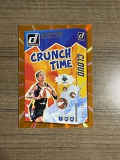 2025 Donruss WNBA Natasha Cloud CRUNCH TIME Orange Laser /399 Chicago Sky #15