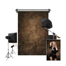 Kate 10x20ft/3m W x6m H Large Brown Backgrounds Retro Seamless Backdrop Pho...