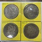 1882-S 1891 1899-O 1921-D Morgan Dollar Lot of 4