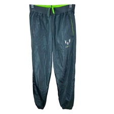Adidas Messi Pants Youth Large Gray Green Slime Soccer Boys Athletic Lionel