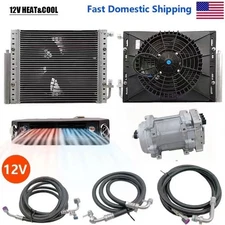 12000BTU Universal 12V Air Conditioner Underdash Kit for Car Truck Cab Heat&Cool