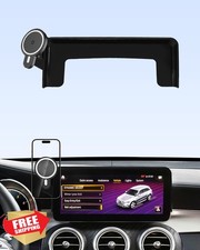 Car Phone Holder for Mercedes GLC/C-Class 10.25" Magnetic 15W Charger