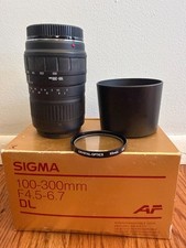 Sigma 100-300mm F4.5-6.7 DL