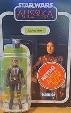 Star Wars Retro Collection Sabine Wren Ahsoka Action Figure 3.75