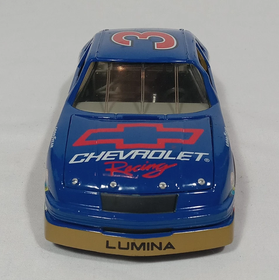 Coche de carreras modelo juguete fundido a presión Revell Chevrolet #3 Dale Earnhardt Sr. azul NASCAR Foto 3 de 4