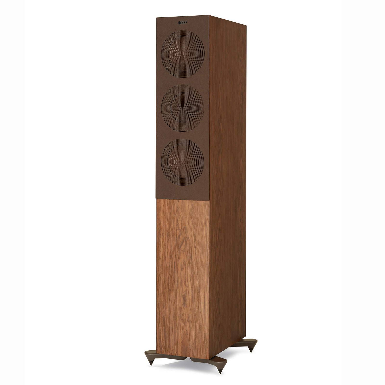 KEF R5 Floorstanding Speaker (Each, Walnut)