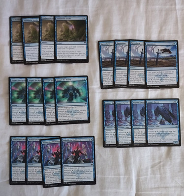 MTG Kaldheim Blue Foretell Control Core Boost   5 Playsets   20 Cards - NM