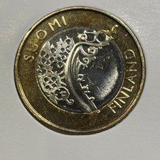 Finland 5€ 2010 Finland Proper KM#158 Bimetal BU B2912