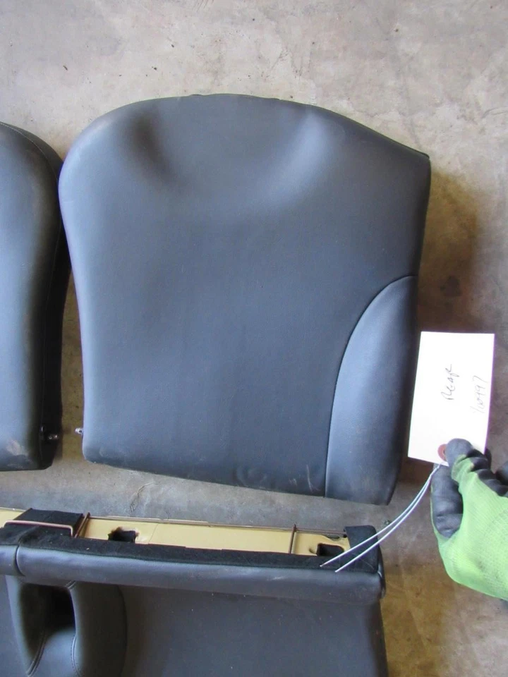 2002 2006 Mini Cooper Hard top only rear back seat assembly black leather OEM Foto 4 de 4