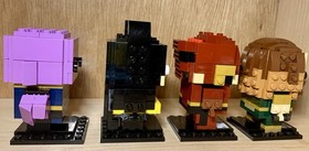 Lego SH Brickheadz Lot- Batman 41585 Flash 41598 Thanos 41605 Aqua Man 41600