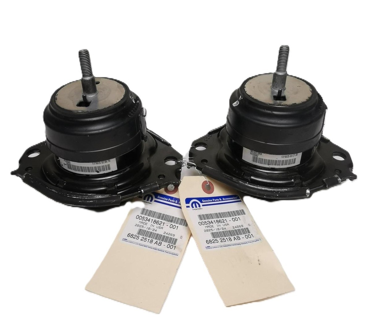 Two (2) OEM Mopar 68252518AA Engine Mount 11-18 Durango Grand