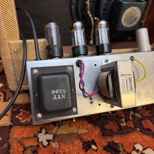 Vintage 1955 Fender Harvard 5F10 Tweed 1x10 USA Valve Amplifier Combo *1950s* - Bild 22 von 24