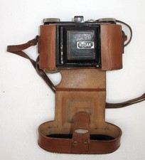 RARE KODAK RETINA 118 35mm CAMERA WITH FITTED LEATHER CASE-WORKING-READ