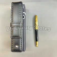 Montblanc Lorenzo de Medici Fountain Pen Fine Nib Leather Pouch