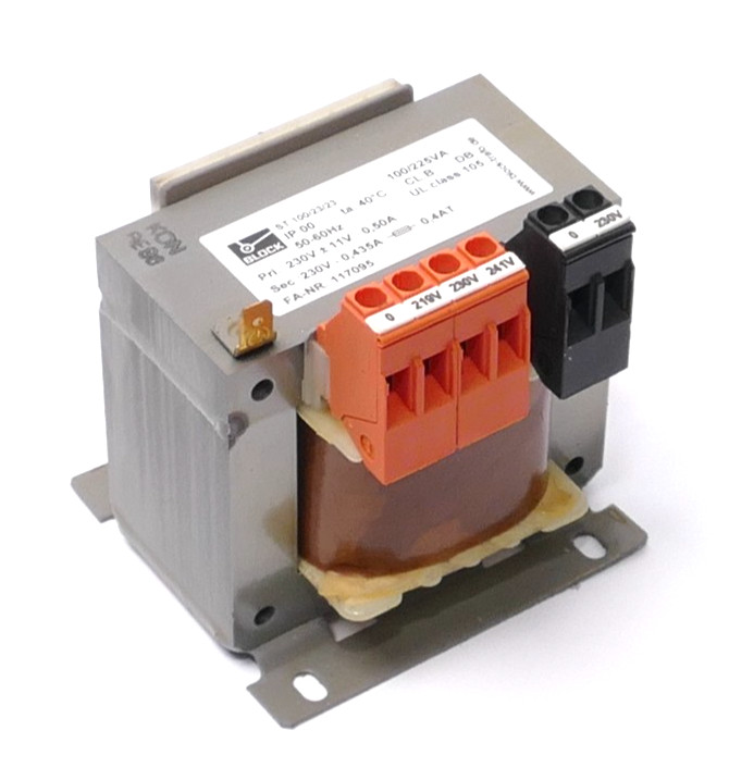 Block Control Transformer 100/225VA | ST 100/23/23