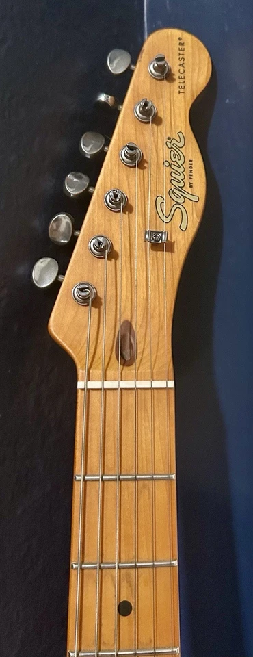 Squier 40 Aniversario Telecaster Eléctrica Edición Vintage Satin Moch! 244 Foto 3 de 4