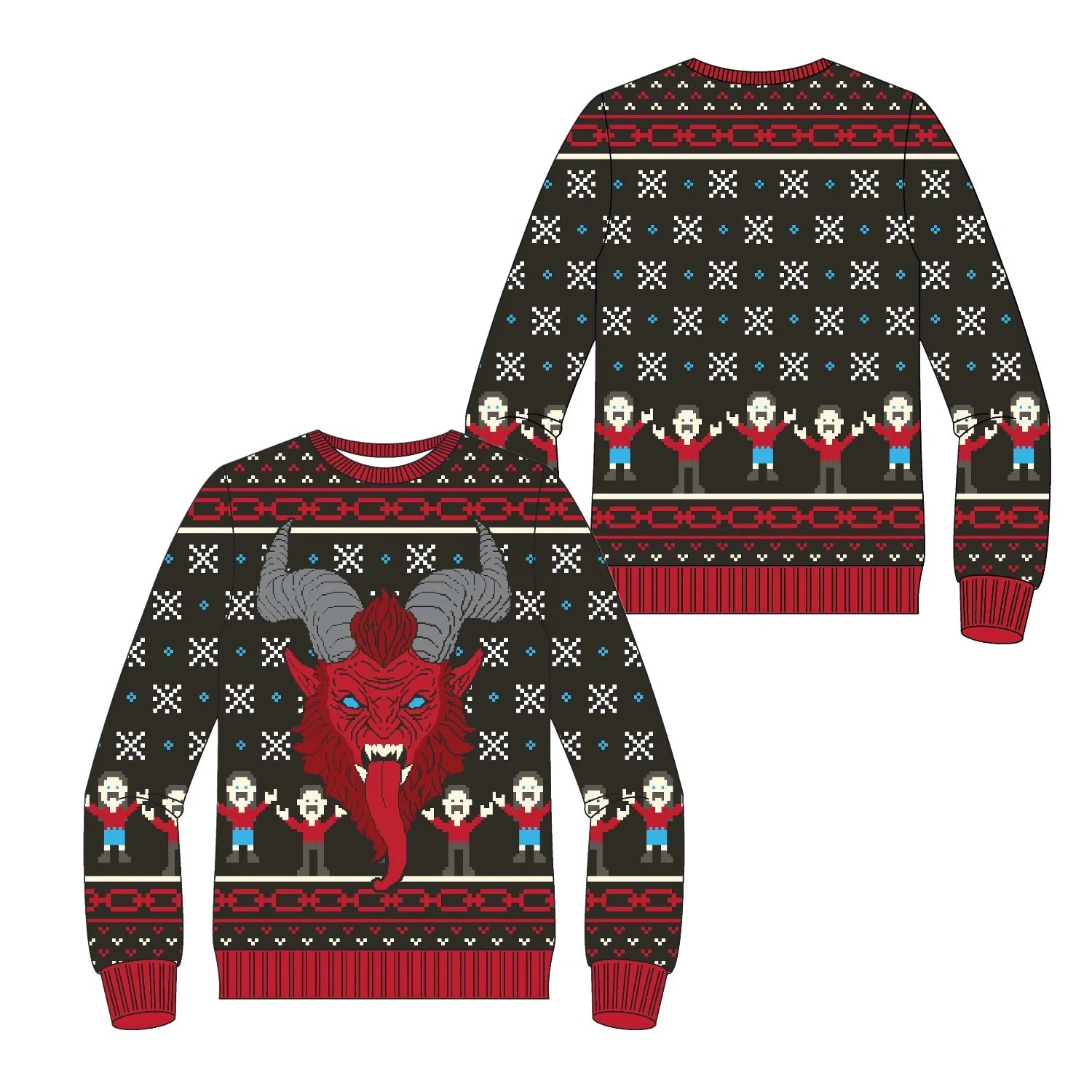 Krampus Christmas Ugly Sweater Jumper
