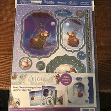Hunkydory: Snow Is Falling: Santa Is Coming To Town Cardmaking Set. New