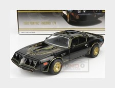 1:24 GREENLIGHT Pontiac Firebird Turbo 4.9L Trans-Am 1980 Black Gold GREEN84037