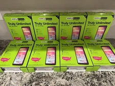 Lot of 8 TracFone /Simple Mobile TCL A3, A509DL 32GB, Black - Smartphones - NEW