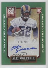 2013 Elite Turn of the Century Rookie Signatures 76/299 Alec Ogletree Auto 0aa