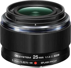 OM SYSTEM M.Zuiko Digital 25mm f1.8 II Photography Camera Lens