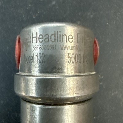HEADLINE FILTERS FILTER HOUSING , ¼'' NPT, MAX 340BAR (NEW) Model 122 NOS