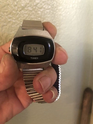 Vintage  Time LCD Men’s Watch Works Perfect