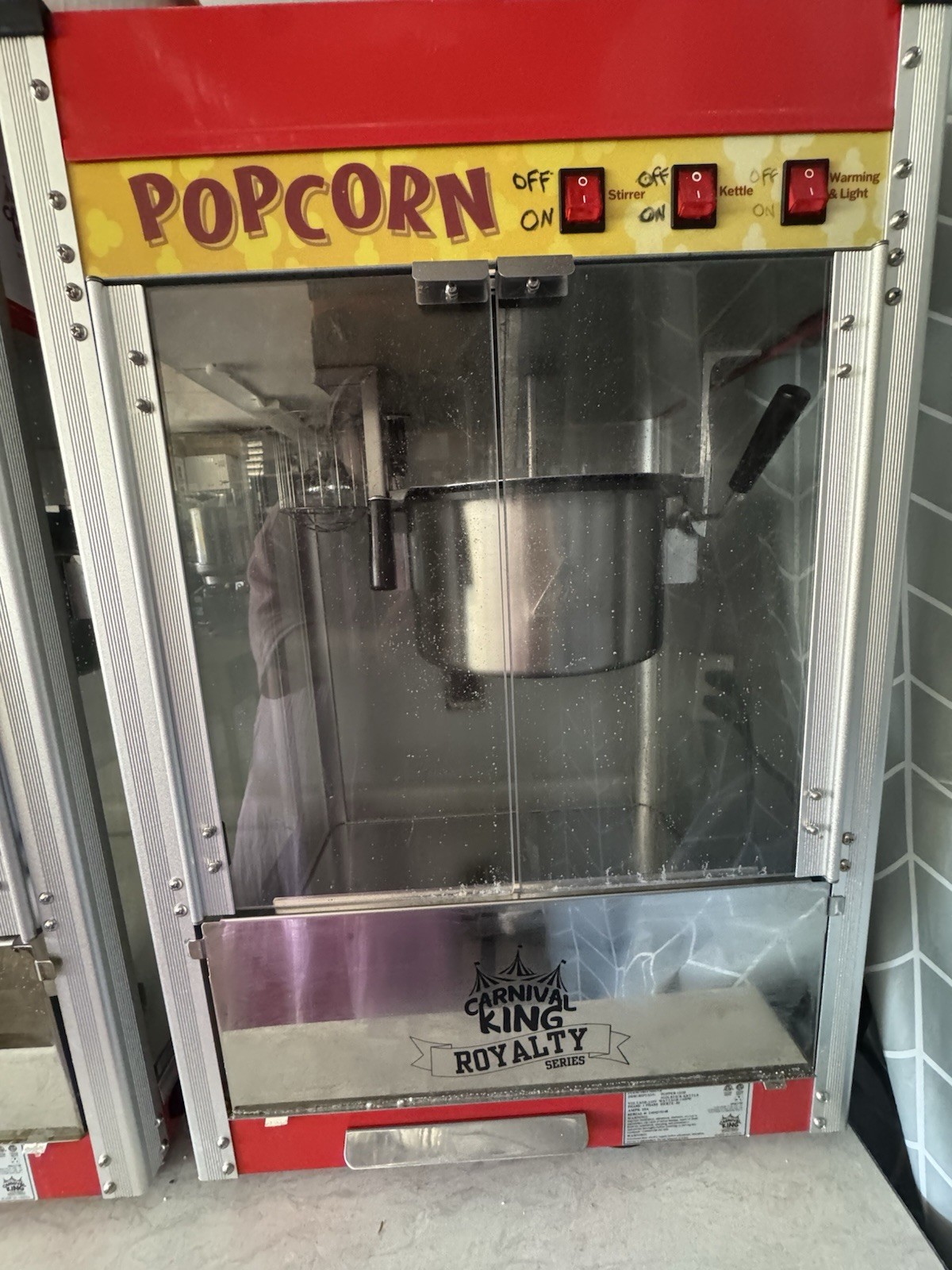 Popcorn Kettle 12oz Popping Machine By Carnival King