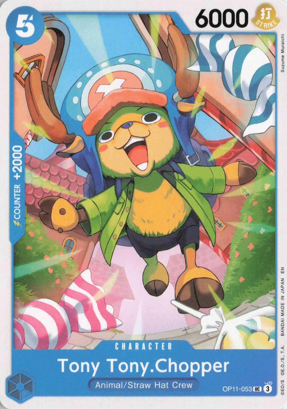 Tony Tony.Chopper UC A Fist of Divine Speed OP11-053 NM