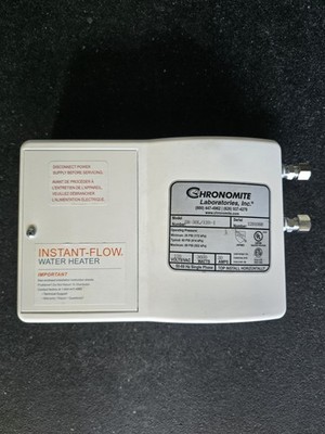 CHRONOMITE LABS SR-30L/120 HTR-I Electric Tankless Water Heater 120V 