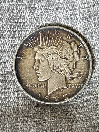 1922 Peace Dollar $1 Silver Coin Circulated Uncertified Business Strike