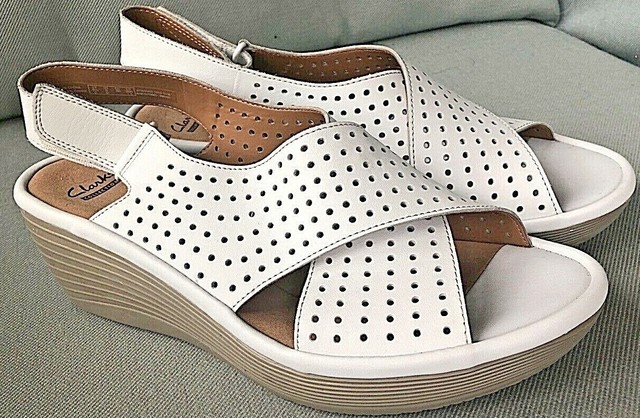 clarks women's reedly variel wedge sandal