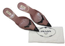 Prada Calzature Donna Confetto Nero Shoe Size 35