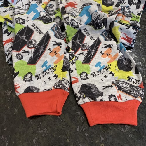 NEW Disney Store Boys Star Wars Pajamas Size 7/ 8 Long Sleeve Flame Resistant - Picture 7 of 11