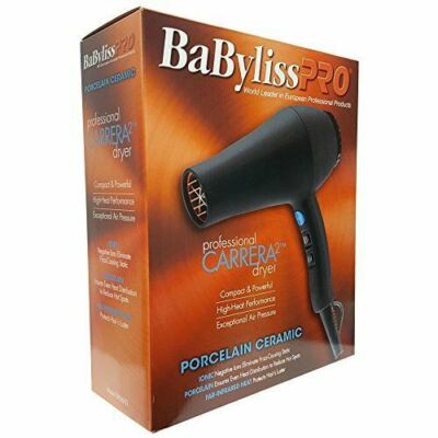 BaByliss Pro Porcelain Ceramic Ionic Carrera2 Hair Dryer