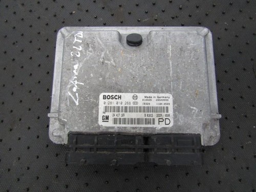 0281010268 Motormanagement, Steuergerät, ECU  24417169 Opel Zafi DE225523-94