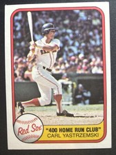 1981 Fleer - #638 Carl Yastrzemski