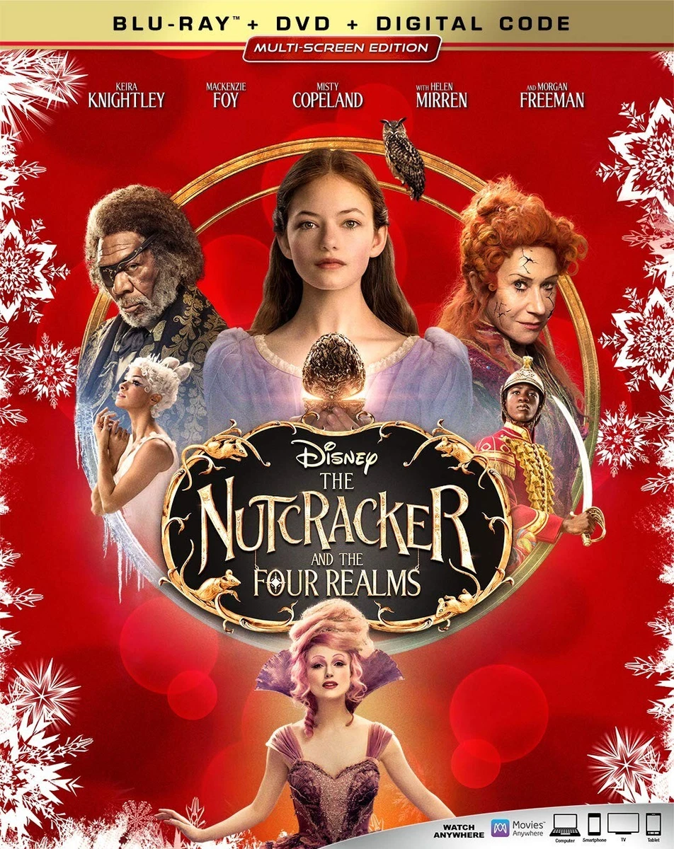The Nutcracker and the Four Realms Blu ray DVD Digital