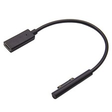 15V 3A Charging Cable USB Type-C Female Power Supply For Surface Pro 4 5 6 Go E
