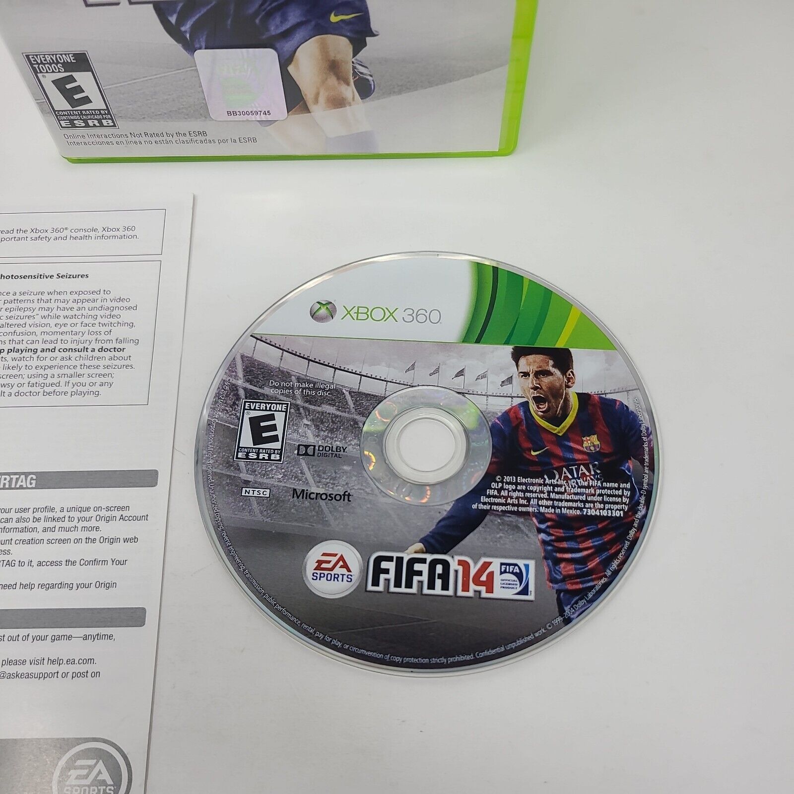 Fifa 14 Xbox 360 Mídia Física Futebol Jogo Original