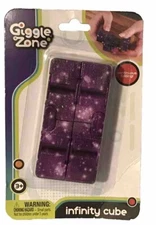 Giggle Zone Galaxy Infinity Cube Fidget Toy Block for Stress Relief