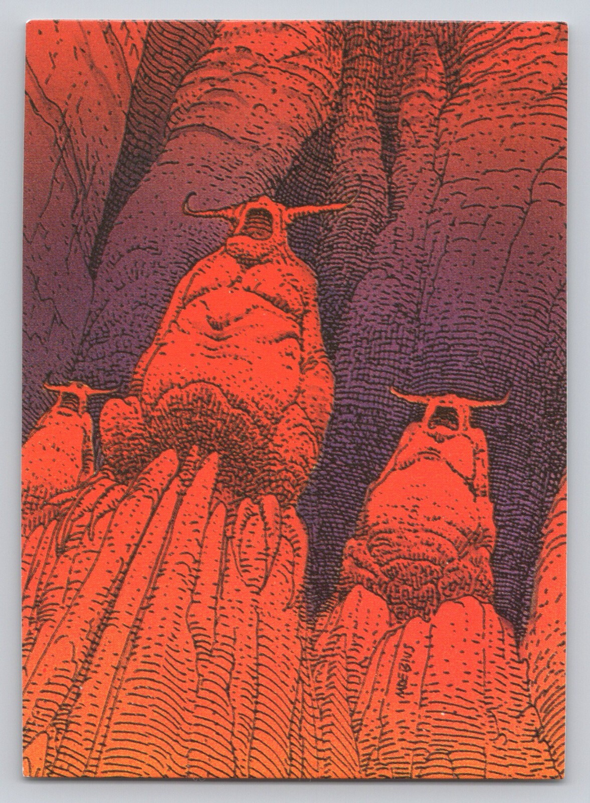 Moebius 1993 Collector Cards - #66 The Hyperspace Gods