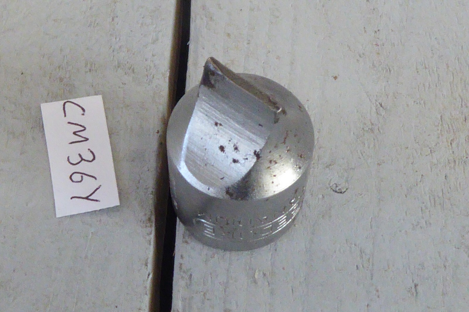 GEDORE flat screwdriver 14mm wide 1/2" drive socket 1978/1 made in