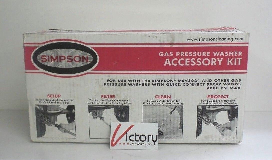 Simpson Cleaning 80132 Gas Pressure Washer Accessory Kit for sale