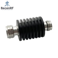 25W 4.3-10 Coaxial Fixed Attenuator 50Ohm DC-3/4Ghz 1-50dB Telecom Broadcast Use