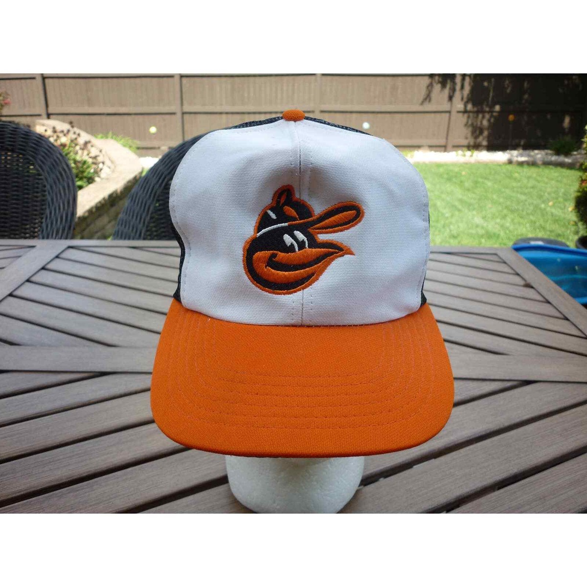 Vintage Baltimore Orioles Hat Cap RARE Snapback Trucker MLB 90
