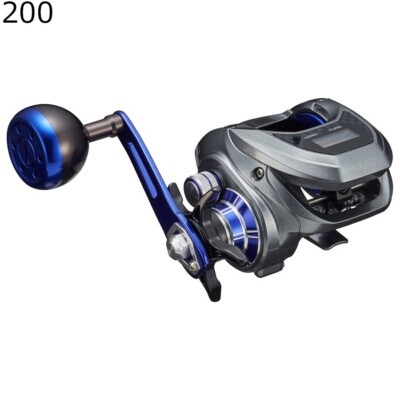 DAIWA 24 LIGHT GAME X IC 200 Right Handle Baitcast Reel Japan New